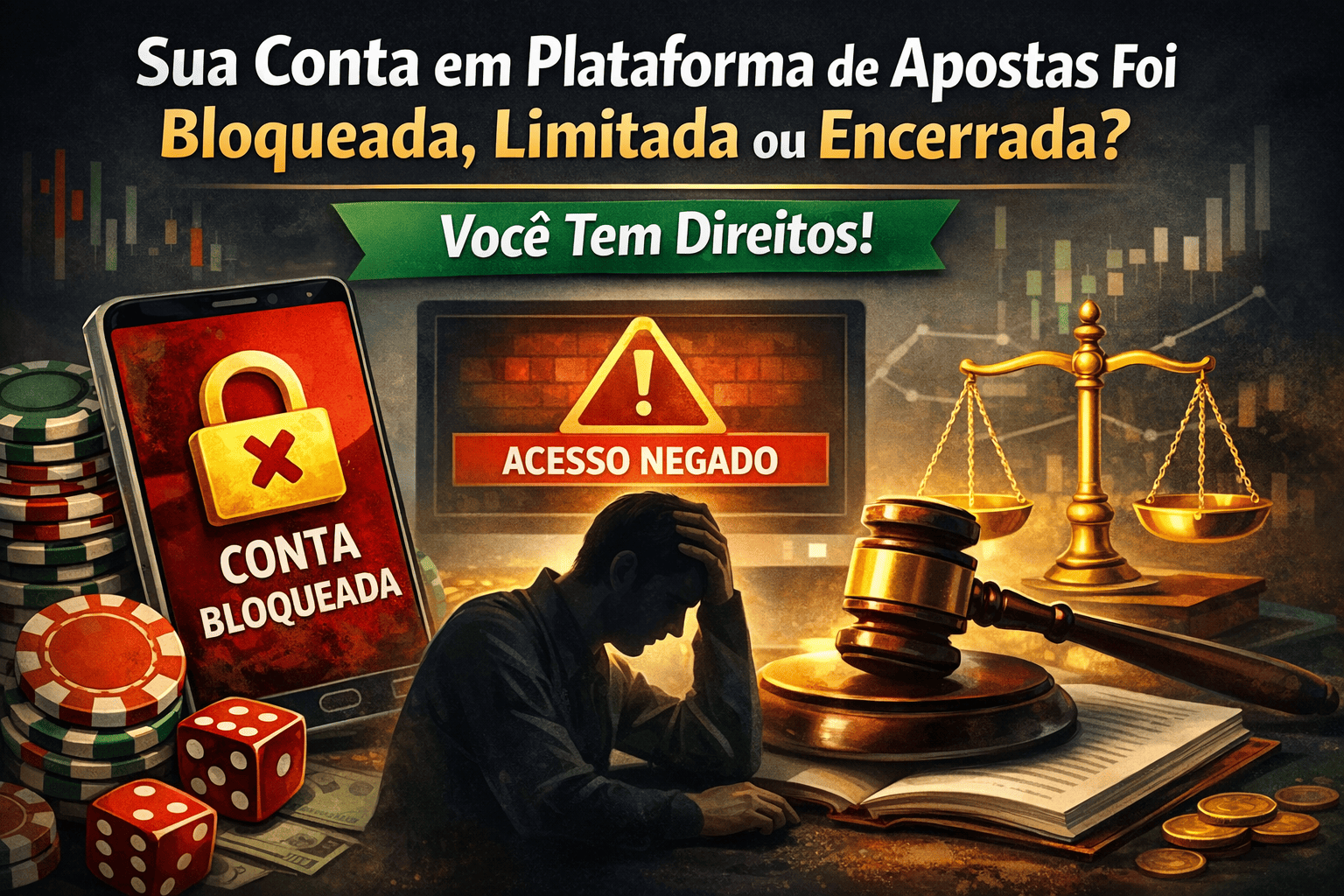 Sua Conta em Plataforma de Apostas Foi Bloqueada, Limitada ou Encerrada? Você Tem Direitos! 1 ChatGPT Image 13 de jan. de 2026 21 09 12 1